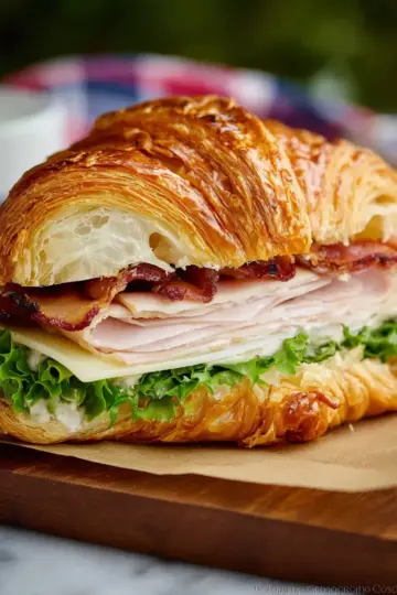 Turkey Croissant Sandwich