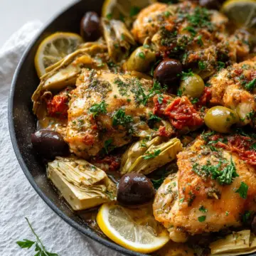 Greek Artichoke Chicken Recipe