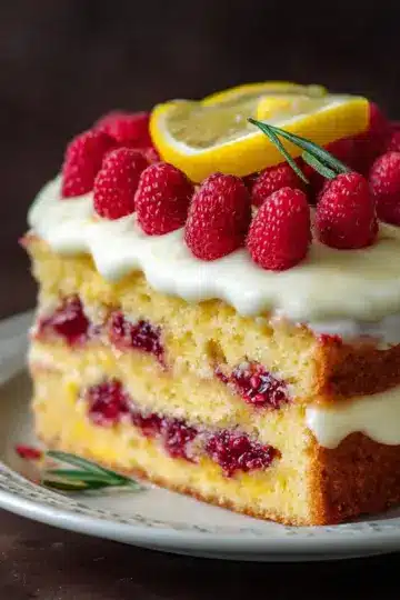 Lemon Raspberry Cake