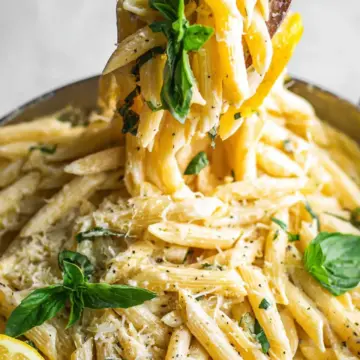 Creamy Lemon Basil Pasta