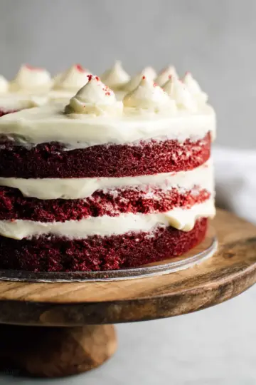 Red Velvet Cake with Cream Cheese Frosting