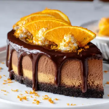Chocolate Orange Cheesecake