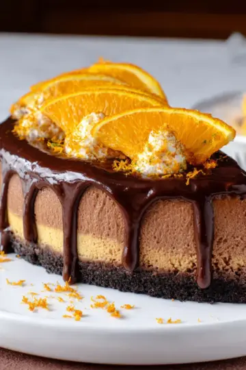 Chocolate Orange Cheesecake