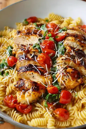 Bruschetta Chicken Pasta