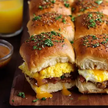 Cowboy Breakfast Sliders