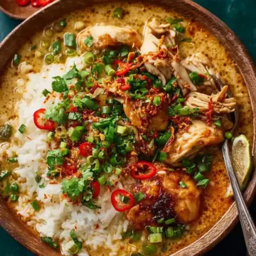 Coconut Chicken Brothy Rice