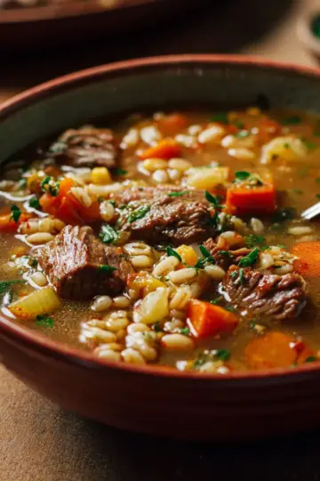Beef Barley Soup