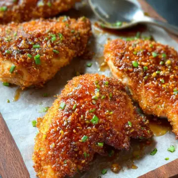 Crispy Baked Hot Honey Chicken