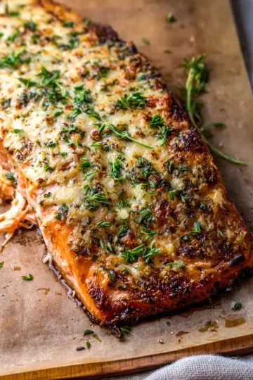 Parmesan-Herb Baked Salmon