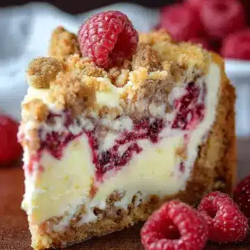 Raspberry Cheesecake Crumb Cake