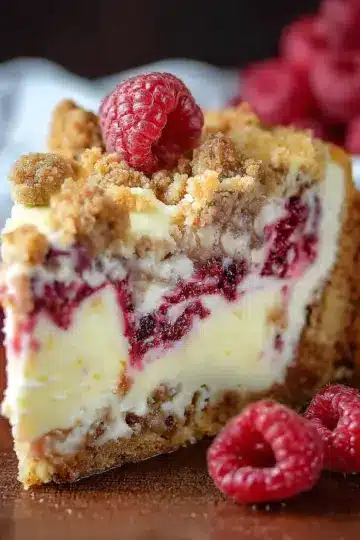 Raspberry Cheesecake Crumb Cake