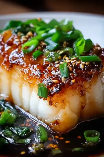 Ginger Soy Glazed Cod Recipe