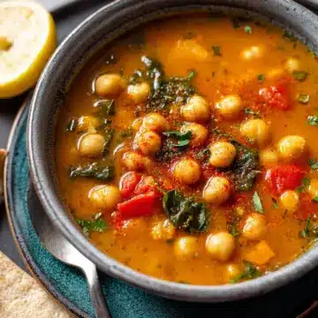 Moroccan Chickpea Soup