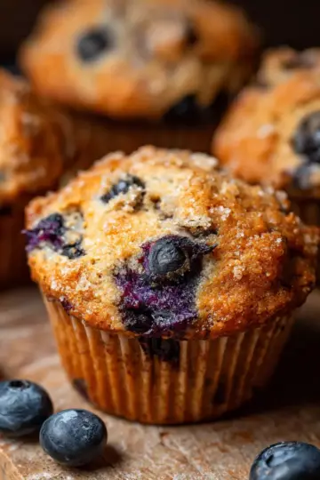 Banana Blueberry Muffins