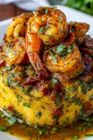 Garlic Shrimp Mofongo Recipe
