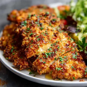 Pretzel Crusted Chicken