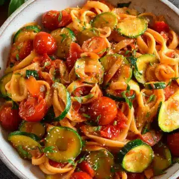 Tomato Zucchini Pasta