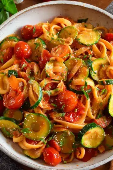 Tomato Zucchini Pasta