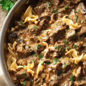 Beef Stroganoff