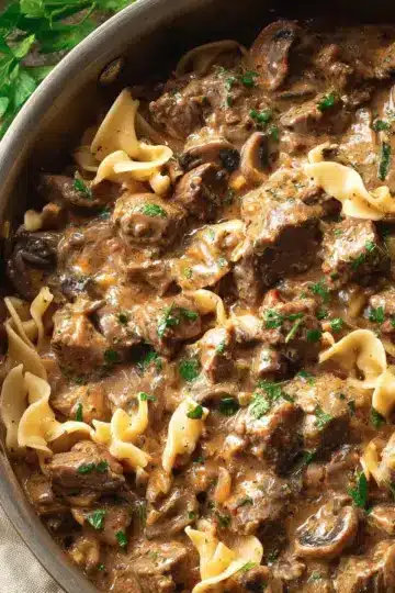 Beef Stroganoff