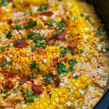 Crock Pot Street Corn Chicken