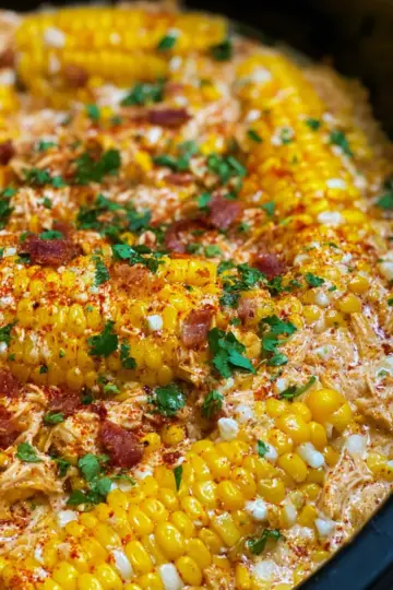 Crock Pot Street Corn Chicken