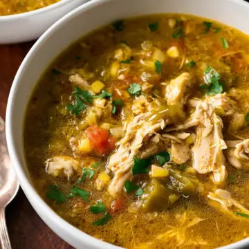 Green Chile Chicken Stew