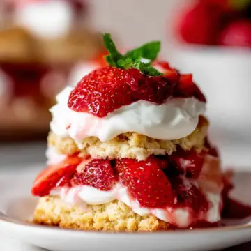 Homemade Strawberry Shortcake