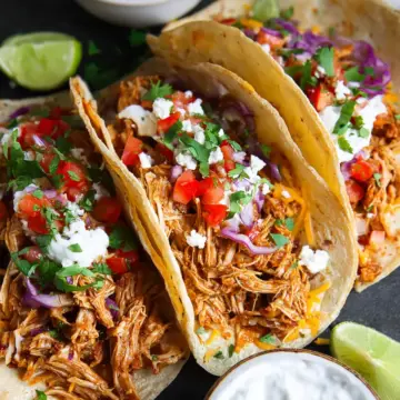 Crock-Pot Chicken Tacos