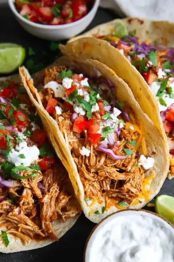 Crock-Pot Chicken Tacos