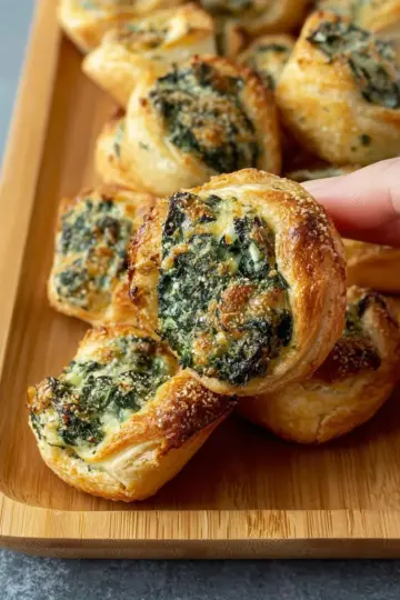 Spinach and Cheese Puffs