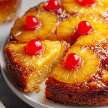 Homemade Pineapple Upside Down Cake