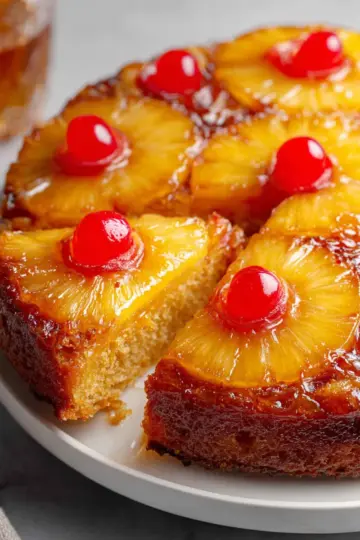 Homemade Pineapple Upside Down Cake