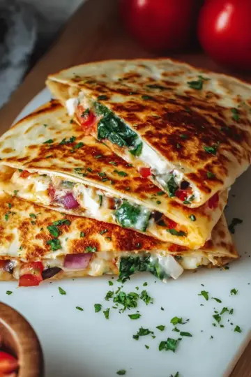 Mediterranean Quesadilla