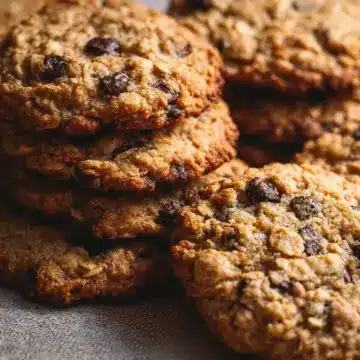 Chewy Chocolate Chip Oatmeal Cookies