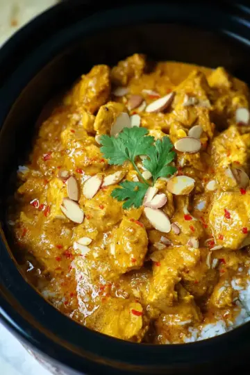 Slow Cooker Chicken Korma