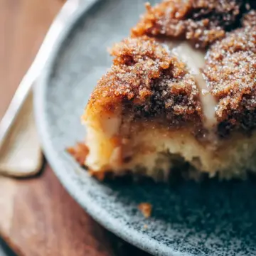 Cinnamon Sugar Apple Cake