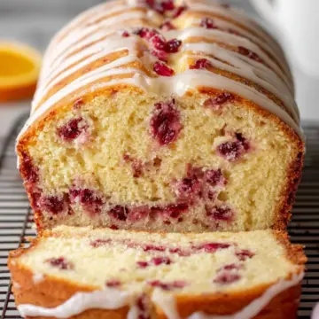 Orange Cranberry Pound Cake