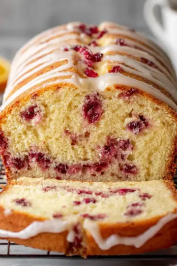 Orange Cranberry Pound Cake