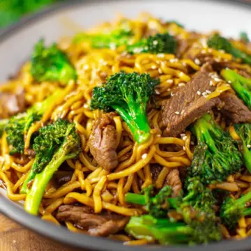 Beef and Broccoli Lo Mein