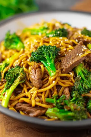 Beef and Broccoli Lo Mein