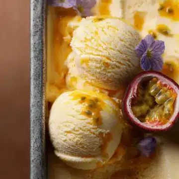 Passion Fruit Ice Cream
