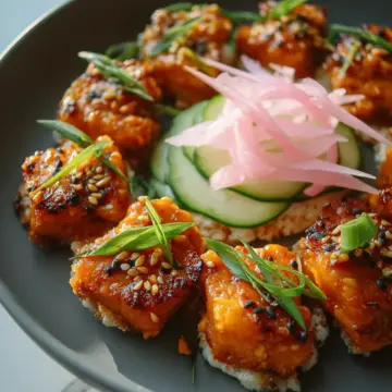 Bang Bang Salmon Bites