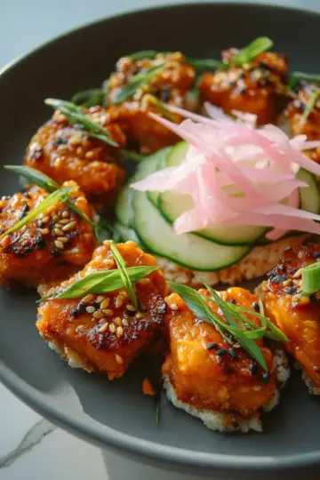 Bang Bang Salmon Bites