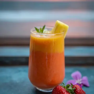Sunrise Sunset Tropical Smoothie Recipe