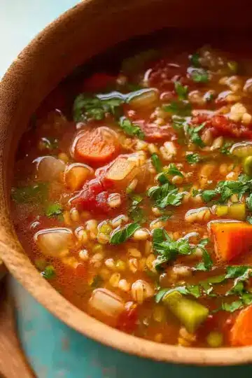 Vegetable Barley Soup
