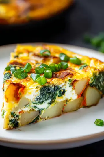 Potato and Spinach Frittata