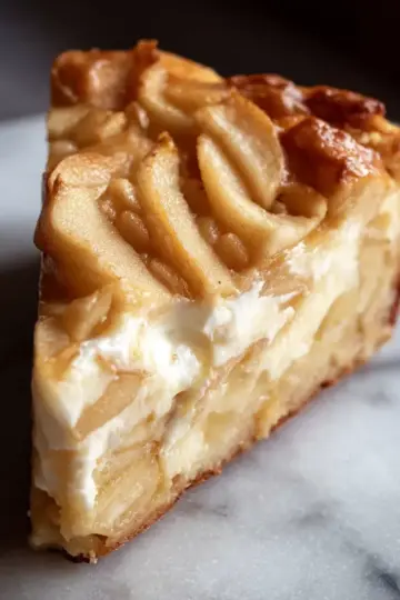 Simple and Delicious Mascarpone Apple Torte