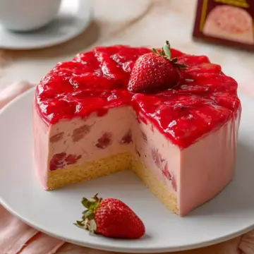 Strawberry Mousse Cake