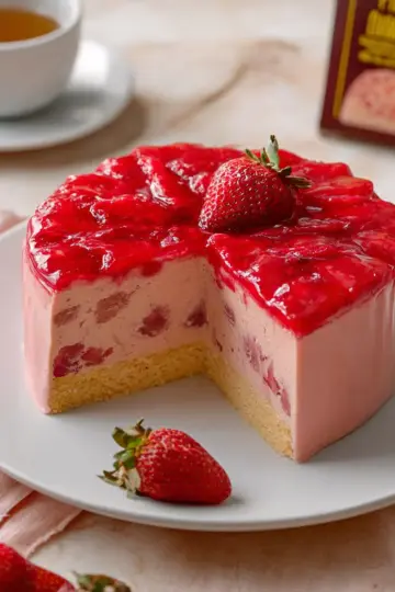 Strawberry Mousse Cake